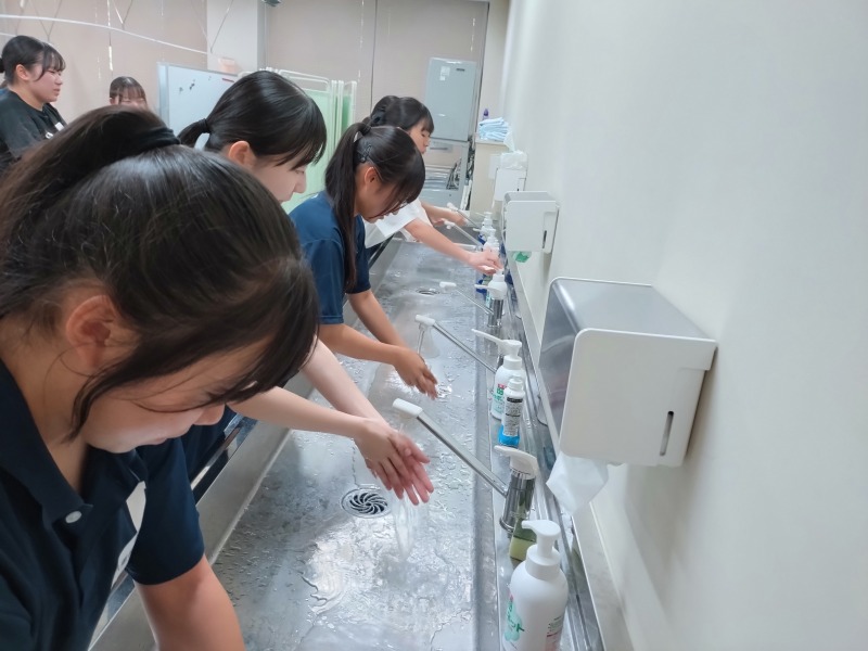 看護学部サマーセミナーの様子（2）