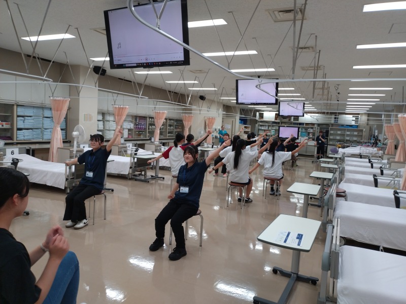 看護学部サマーセミナーの様子（4）